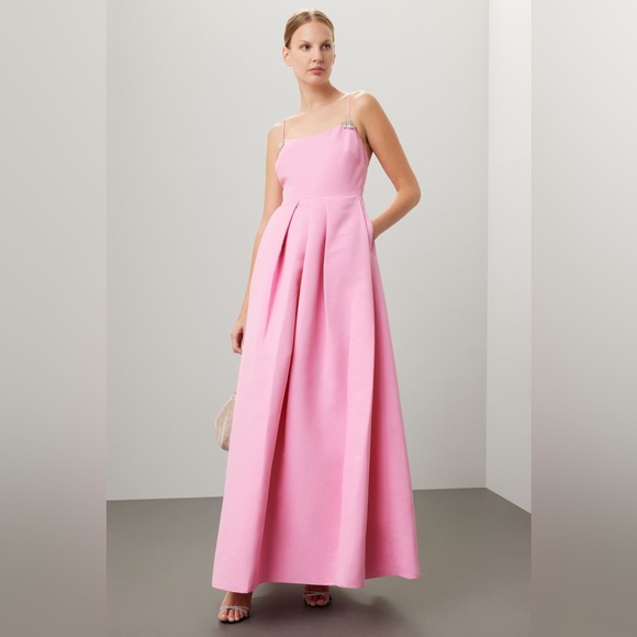 Sachin + Babi Dresses & Skirts - Sachin & Babi Gwen‎ Crystal-Embellished Gown Dress Pink Maxi Size 4